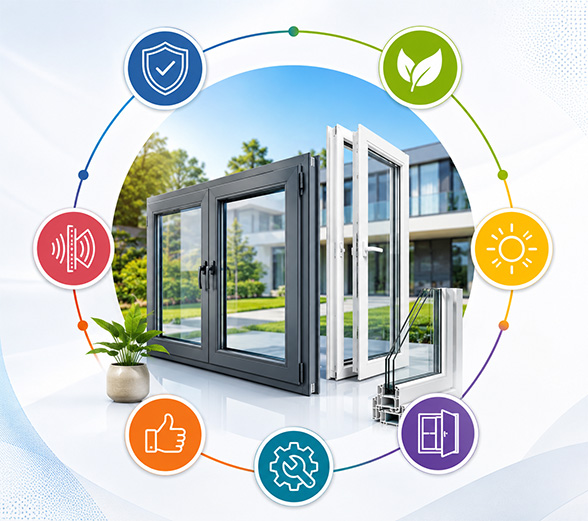 Trusted manufacturer of premium uPVC windows and doors with 10+ years of experience