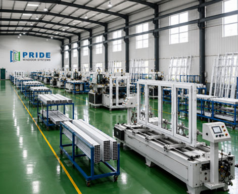 Precision manufacturing of premium uPVC windows and doors