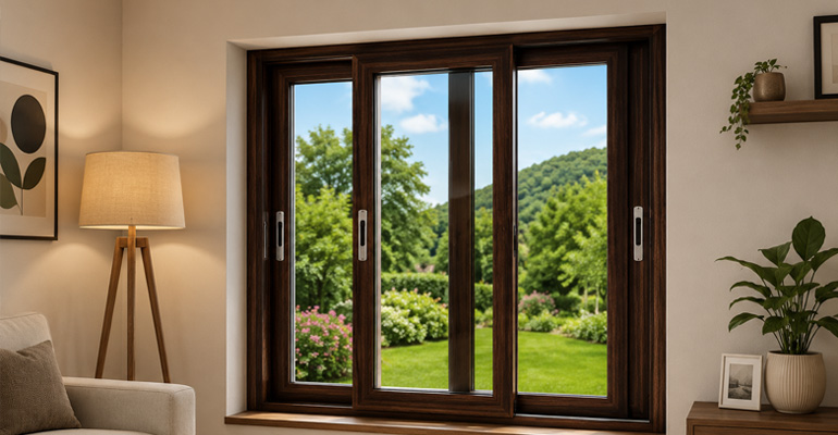 Customized combination uPVC window solution by Pride Windoor Systems